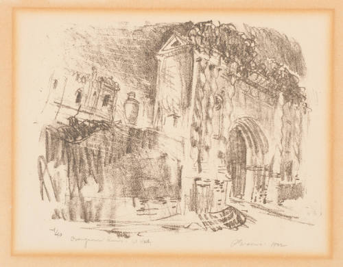 Overgrown Ruins, 1st Study