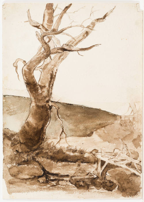 Landscape with Tree