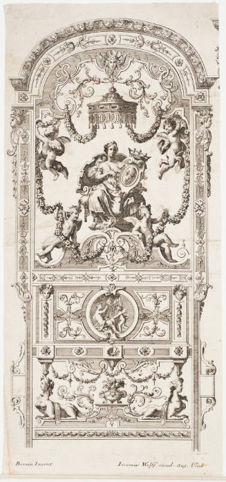 Back View of Sedan Chair
