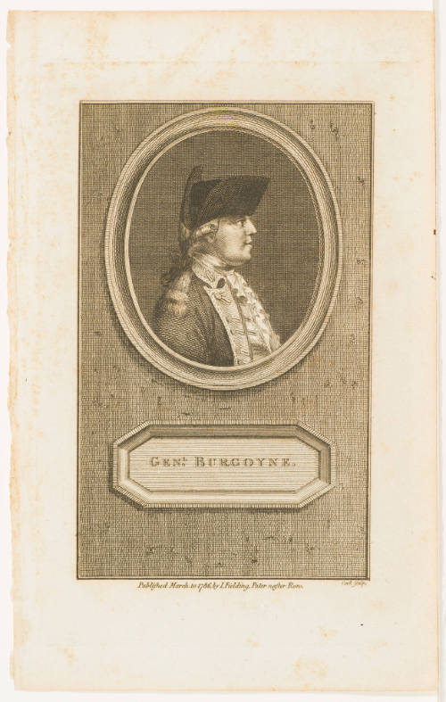 Genl. Burgoyne.