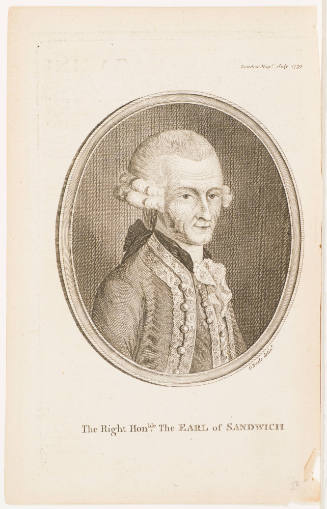 The Right Honble. The Earl of Sandwich