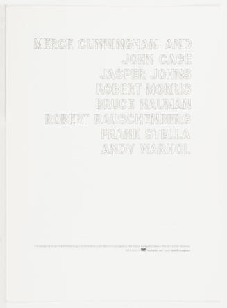 Merce Cunningham Portfolio