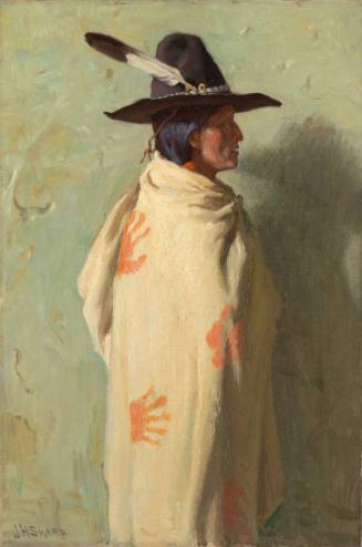 Indian Wearing a Robe