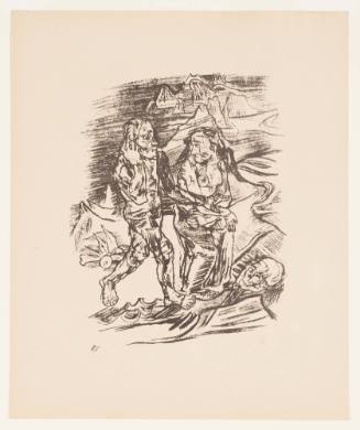 Man and Woman on the Road to Death (Mann und Weib auf dem Sterbeweg)