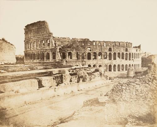 The Colosseum, seen from the Via Sacra - Rome[Italy]