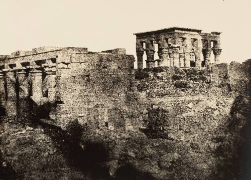 Eastern Side of Entrance Colonnade and Kiosk of Trajan, Philae [Egypt]