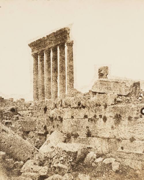Ruins at Baalbek, Columns of the Temple of Jupiter [Lebanon]