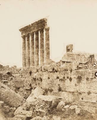 Ruins at Baalbek, Columns of the Temple of Jupiter [Lebanon]
