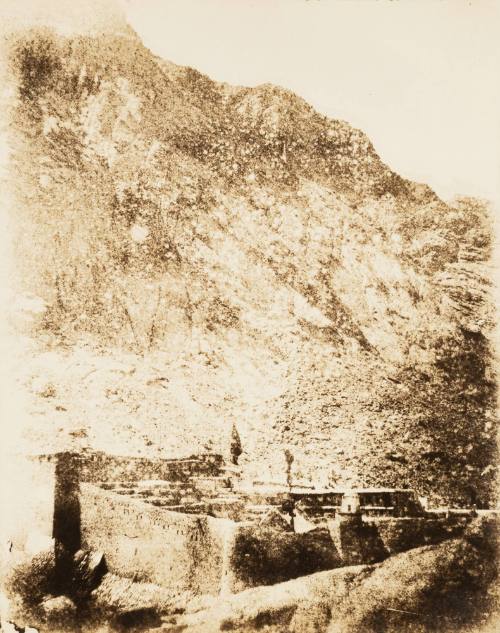 General View of St. Catherine's Monastery and Mt. Sinai