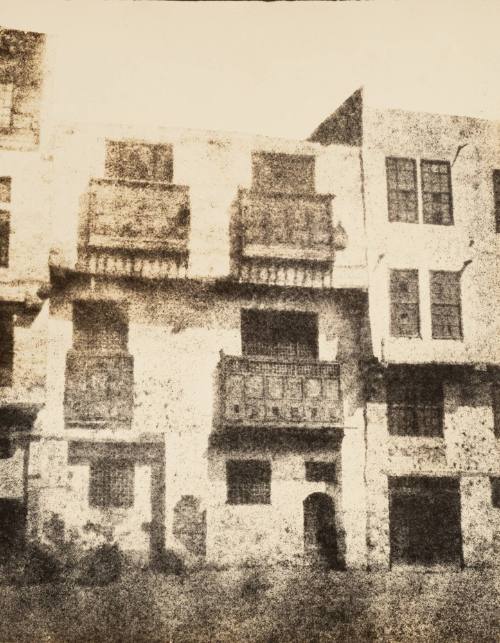 Front of the House on the Birkat al-Azbakiya, Cairo [Egypt]