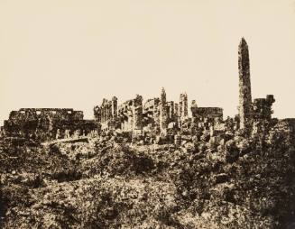 Karnak: Temple of Amun, View of Hypostyle Hall & Obelisks [Egypt]