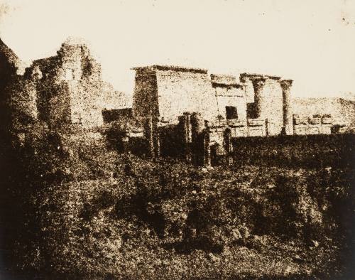General view of Medinet Habu temple entrance (from SE), W. Thebes [Egypt]