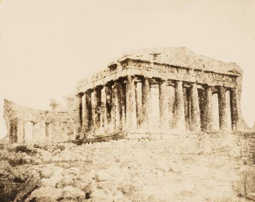 West and North sides of the Parthenon, Athens (Greece)