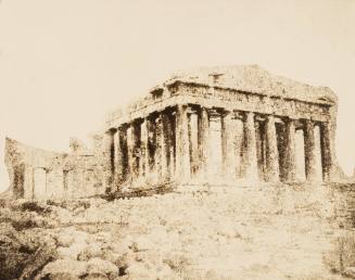 West and North sides of the Parthenon, Athens (Greece)