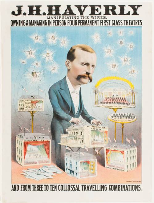 J. H. Haverly Manipulating the Wires...