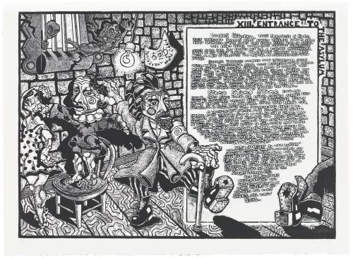 XIII. Entrance to the Asylum