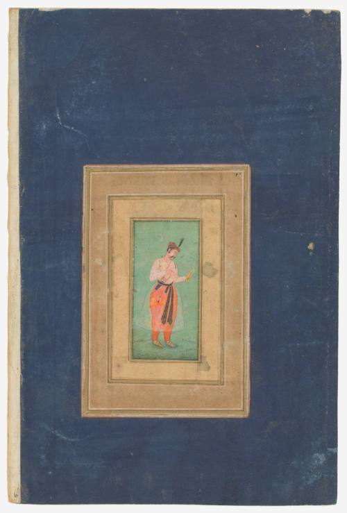 A Nobleman Holding a Document, possibly Prince Danyal