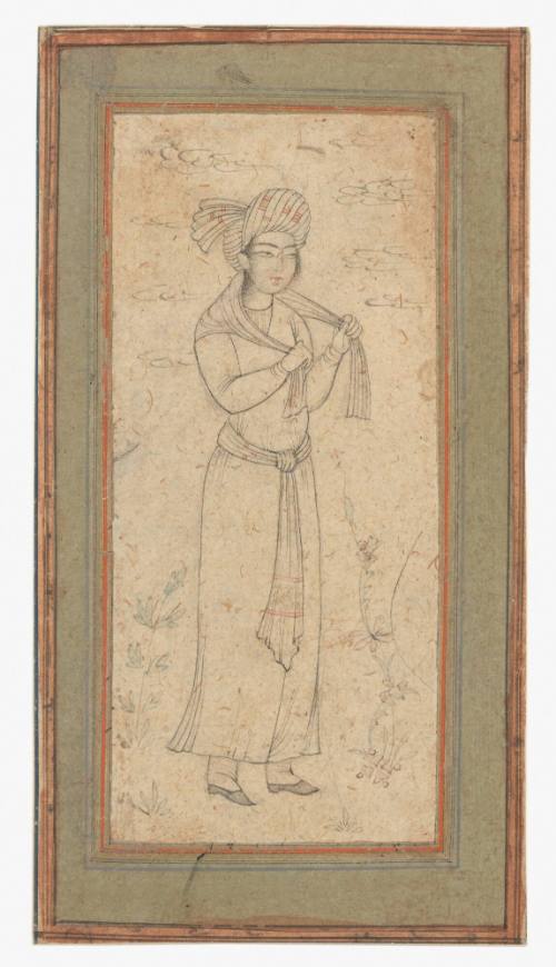 A Standing Youth