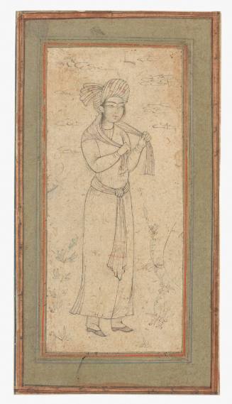 A Standing Youth