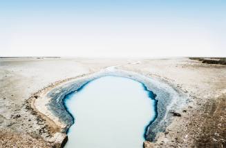 Salt Flat Pool, Camargue, France