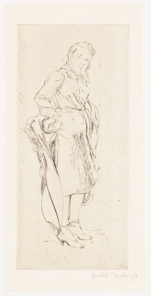 Young Woman with Kerchief