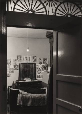 Untitled (Bedroom through doorway, Harlem)