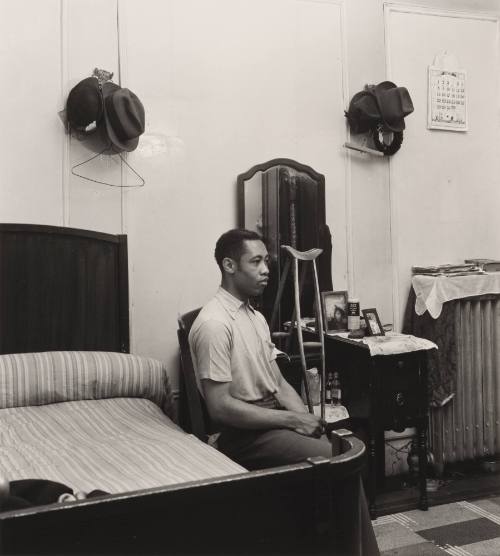 Untitled (Man by bed, Harlem)