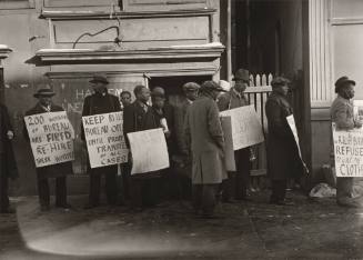 Untitled (Unemployment Council Pickets, Harlem)
