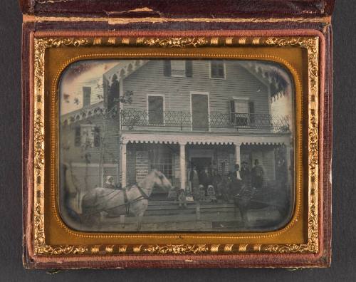 Group Portrait Outside the General Store, Sewell, New Jersey