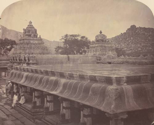 Bhoganandi Ishwara Temple in the village of Nandi, at the foot of Nandidroog 