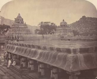 Bhoganandi Ishwara Temple in the village of Nandi, at the foot of Nandidroog 