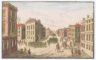Triumphant Entry of Royal Troops in New York (L'Entré triuphale de Troupes royales a Nouvelle Yorck)