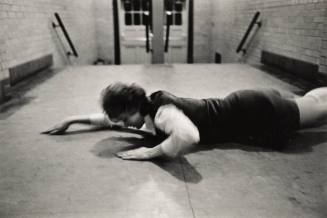 Cheerleader Practicing, Pomeroy, Ohio