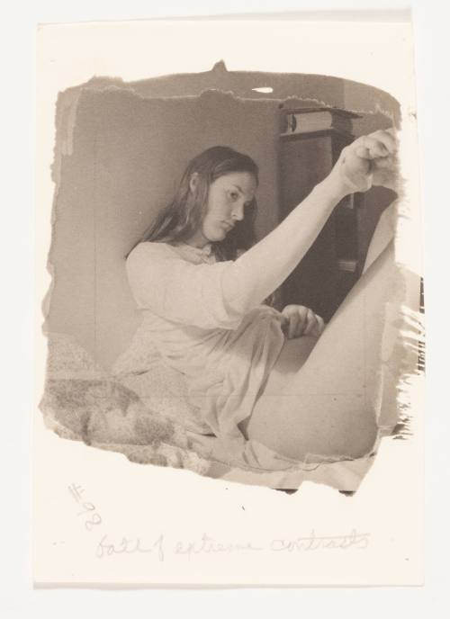 Untitled Platinum Experiment [self-portrait]