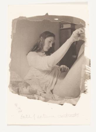 Untitled Platinum Experiment [self-portrait]