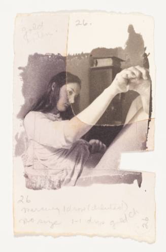 Platinum Test Print (Self-Portrait, Athens, Ohio)