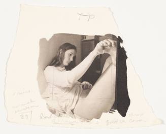 Untitled Platinum Experiment [self-portrait]