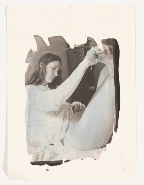 Untitled Platinum Experiment [self-portrait]