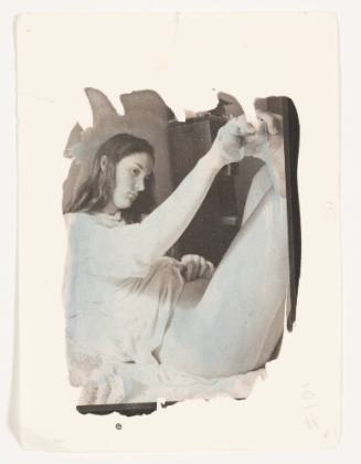 Untitled Platinum Experiment [self-portrait]