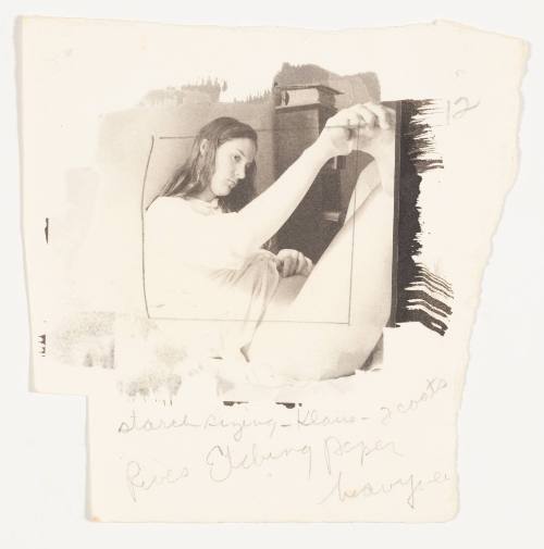 Untitled Platinum Experiment [self-portrait]