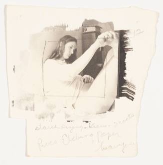 Untitled Platinum Experiment [self-portrait]