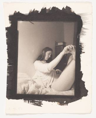 Platinum Test Print (Self-Portrait, Athens, Ohio)