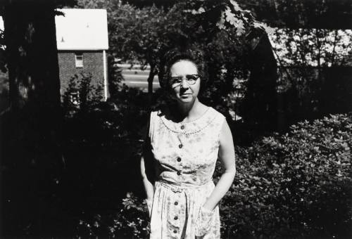 My Mother in the Backyard, Arlington, Virginia