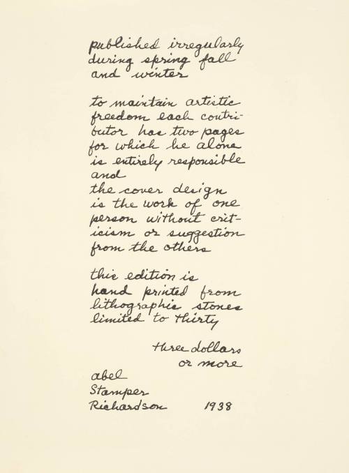 Bound Volume of 7 lithographs