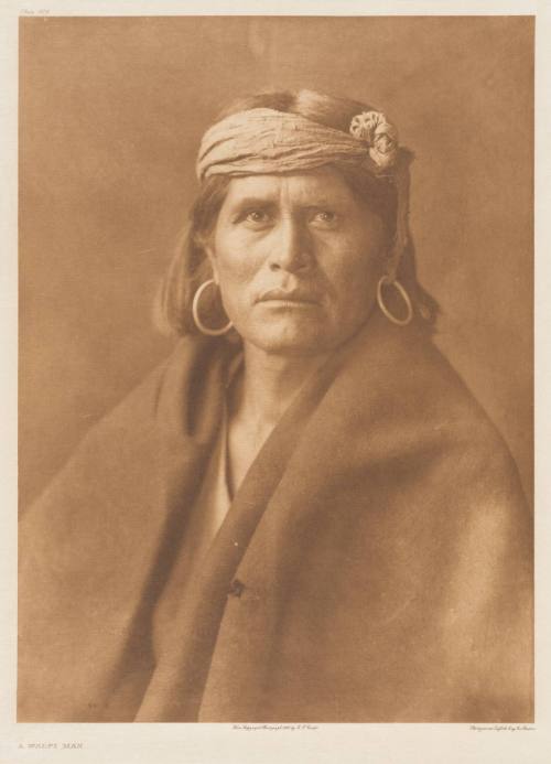 A Walpi Man, from The North American Indian