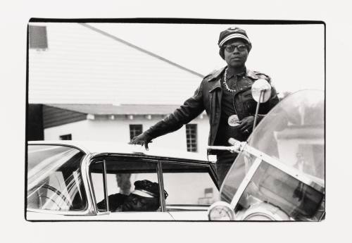 Woman in Black, Vista Raceway, Maryland