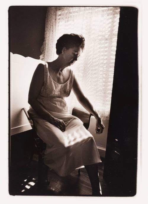 My Mother, Poetry Pose, Arlington, Virginia