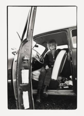 Girl in Car, Winchester Raceway, Virginia