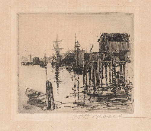 Dock Scene, Gloucester/Rockport