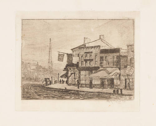 Eagle Street and Woodland Avenue